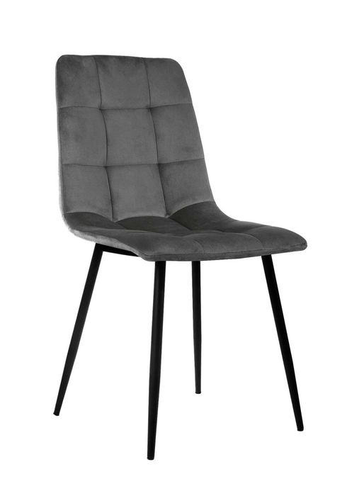 Welurowe krzesło tapicerowane do salonu i jadalni. Nowe. Wysyłka 24h