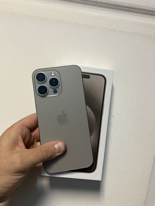 Apple iphone 15 Pro Max 256gb Natural Titanium Фіз сім