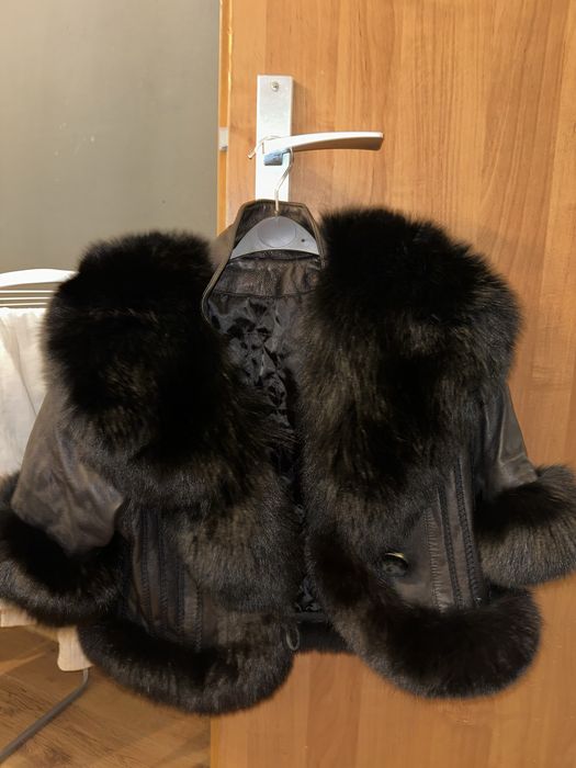 Kurtki skorzane c lisem