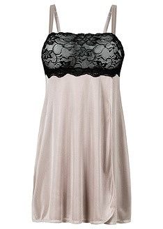 B.P.C koszula nocna satynowa z koronką 40/42.