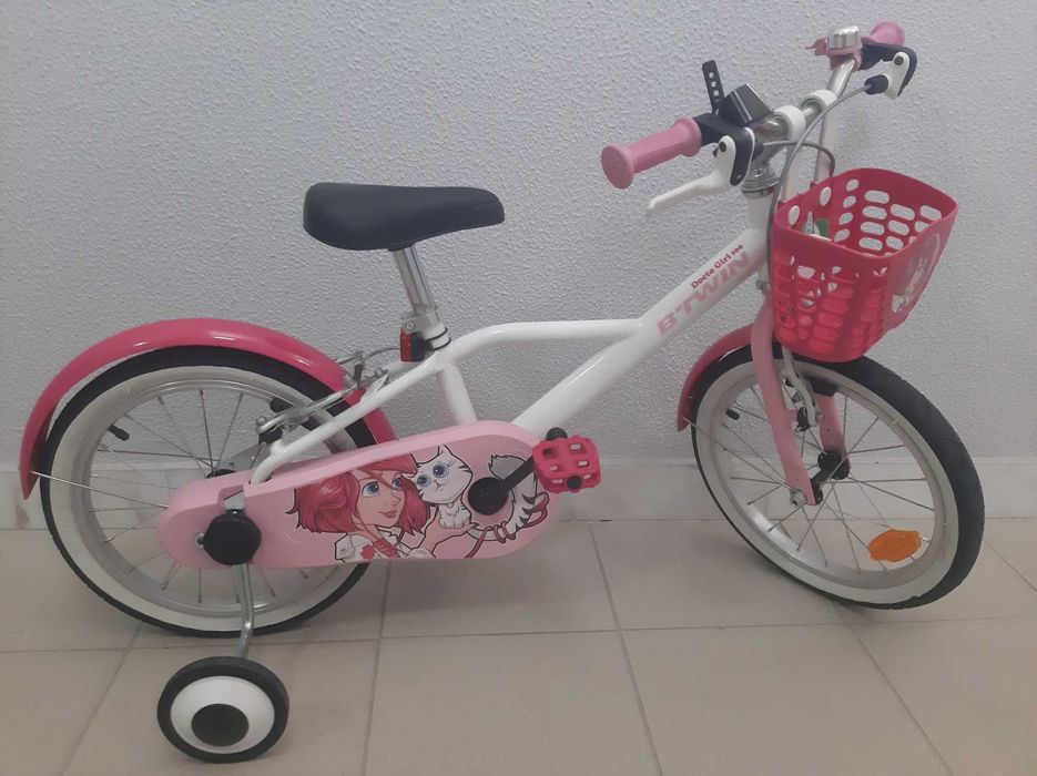 Bicicleta 16 polegadas 4,5-6 anos