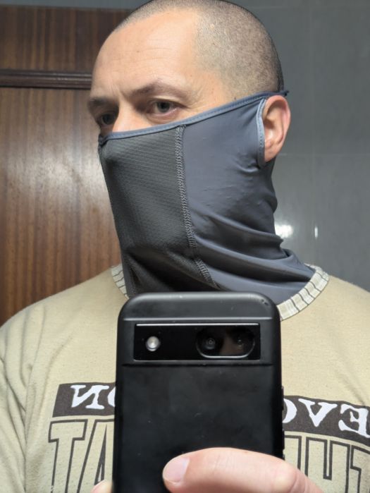 Proteção vento para ciclismo