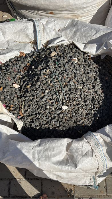 Sacos de 1000kg pedras brancas, pretas e de rio