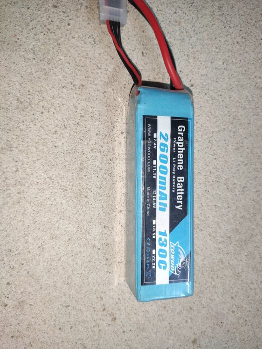 Obserwuj
YOWOO bateria LiPo 14,8 V 2600 mAh 130 C 4S