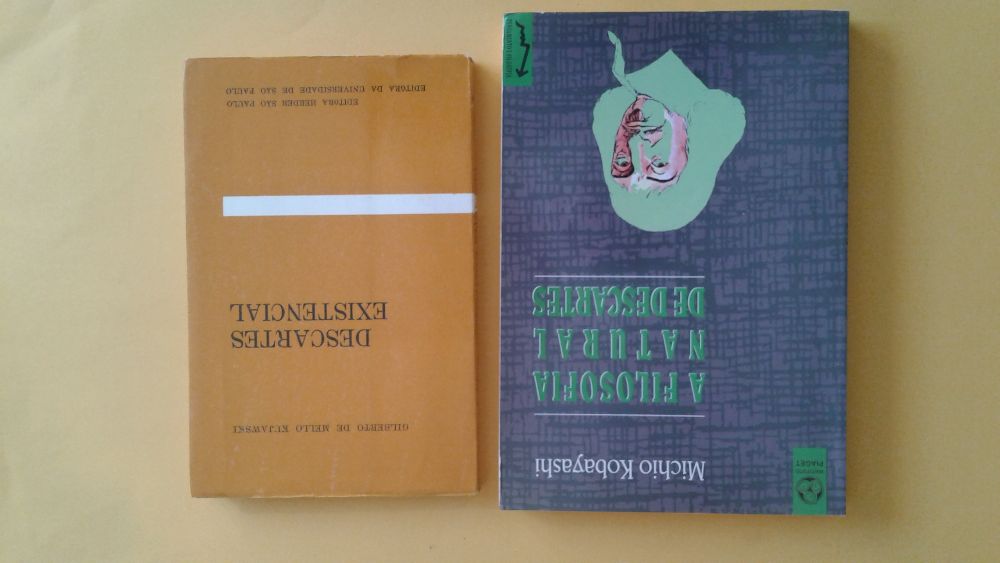 Livros de filosofia Descartes, Fédon, Snow, Platão, Marx, etc