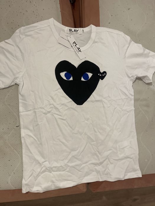 koszulka comme des garcons biala rozmiar M