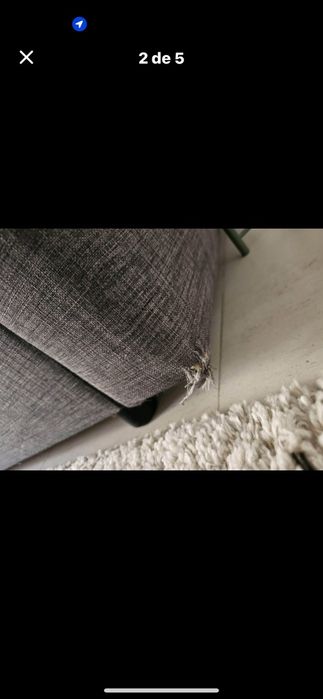 Sofa ikea para 3 lugares que faz de sofa cama