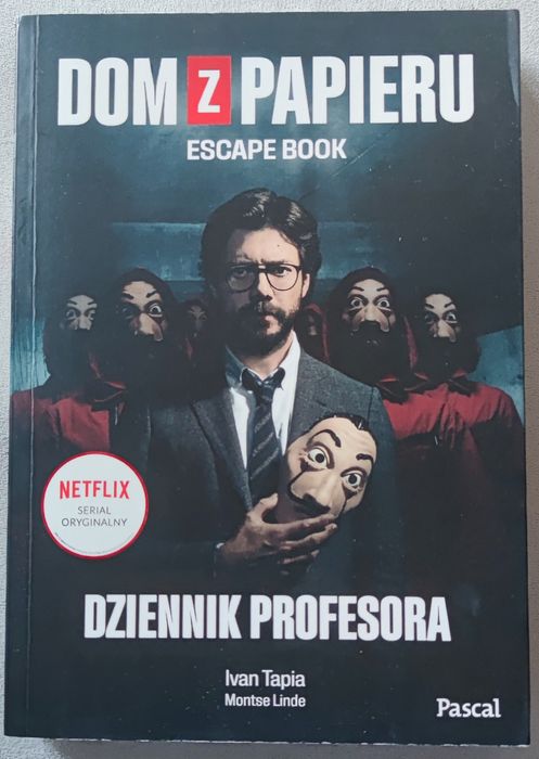 Dom z papieru Escape book - Dziennik profesora Ivan Tapia