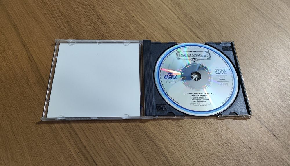 Prestige Collection Handel 5 Organ Concertos