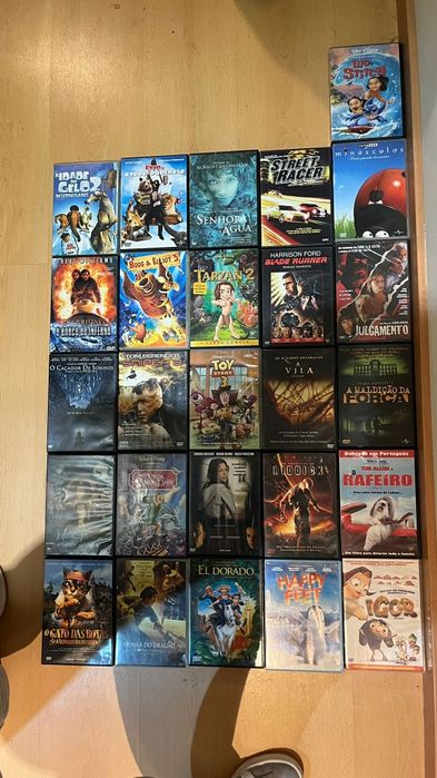 Lotes de DVDs Originais – Vários Géneros | Coleção Completa