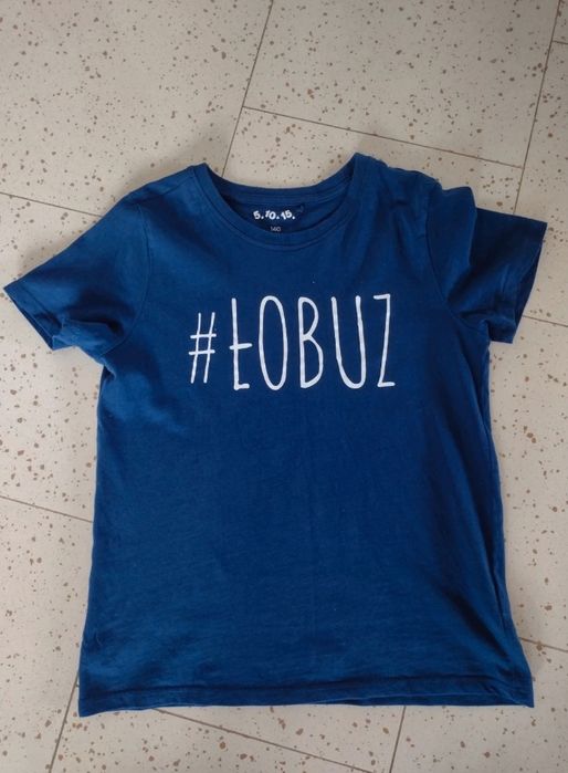 T-shirt chłopięcy 5 10 15 rozm. 140