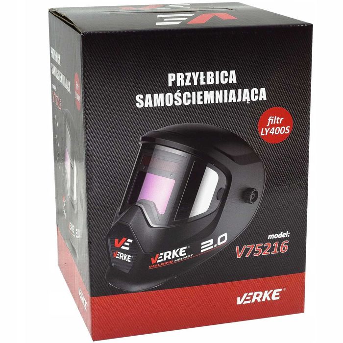 MASKA SPAWALNICZA PRZYŁBICA Samościemniająca Filtr Regulacja