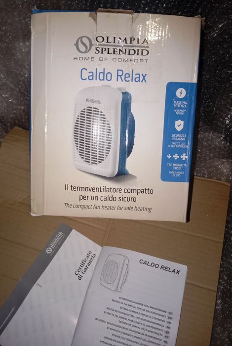 Тепловентилятор Olimpia Splendid CALDO RELAX 2000W Italia