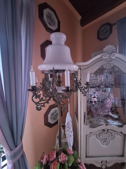 Lampa nawtowa stojąca bardzo stara