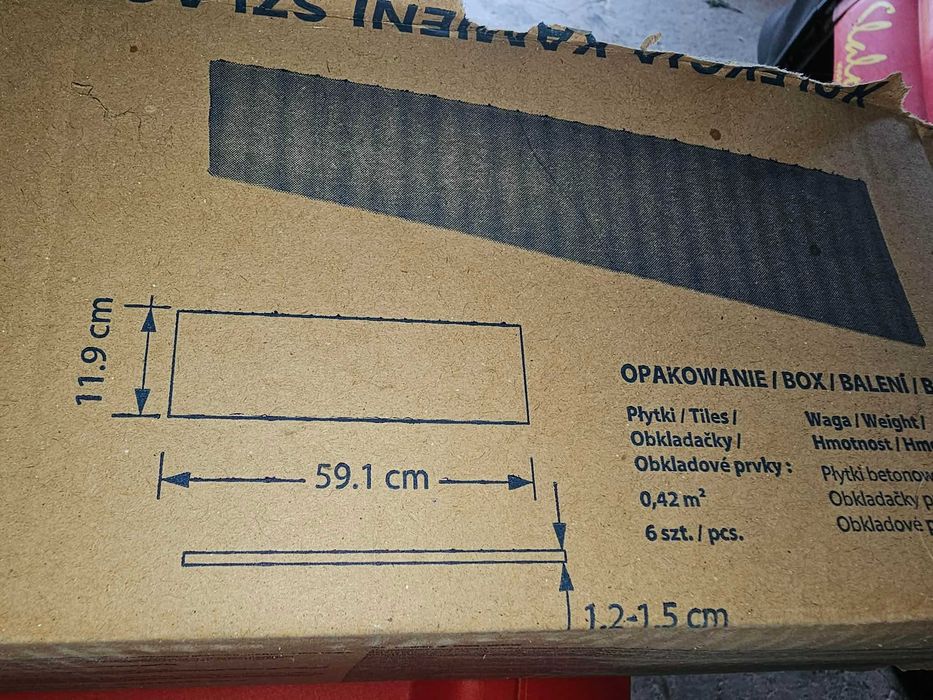 Kamień Magma grafit