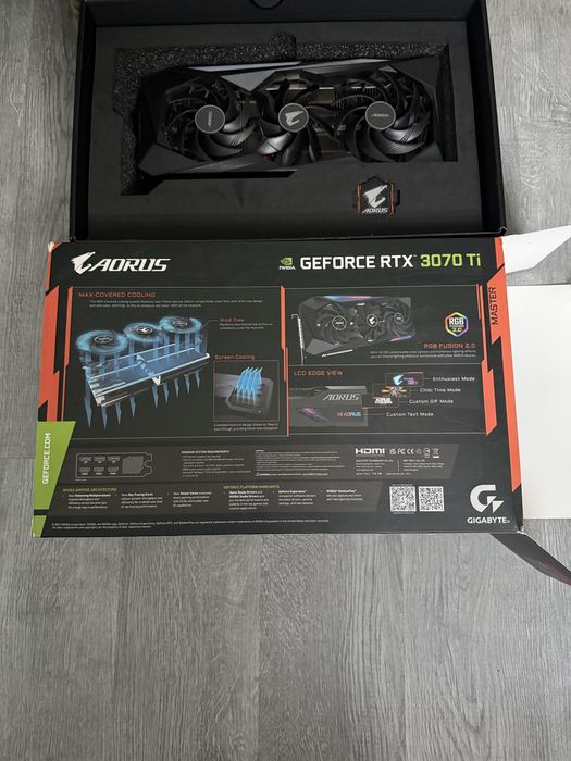 Nvidia RTX 3070 ti Gigabyte aorus master