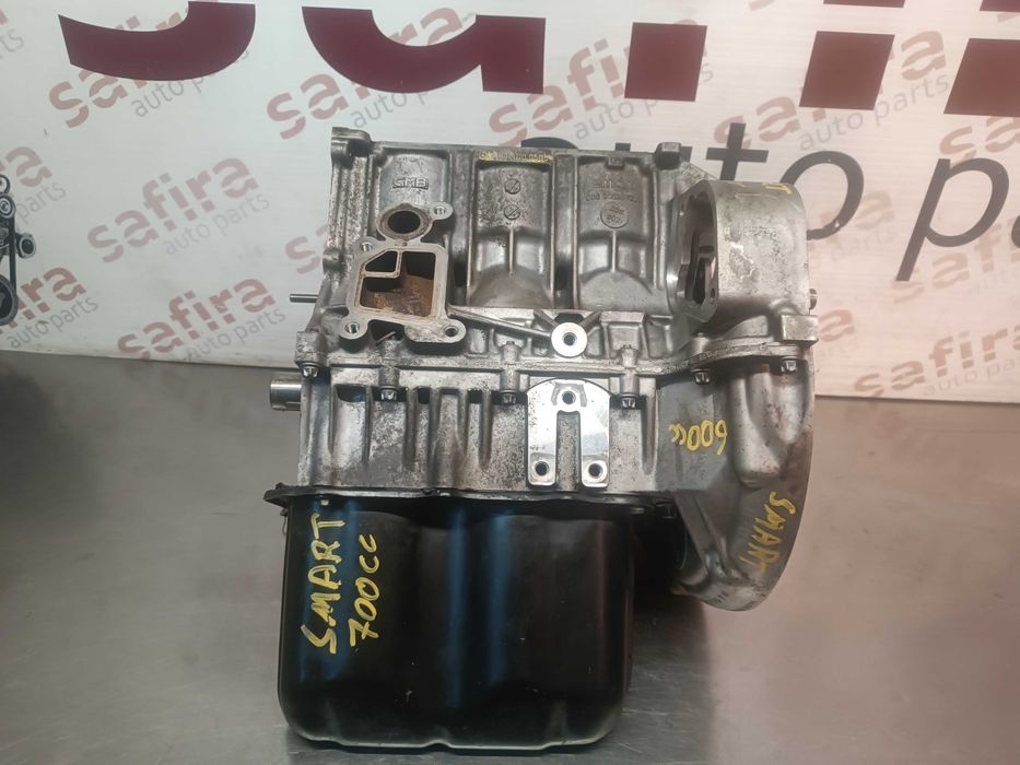 Bloco do motor armado com cambota e pistons Smart Fortwo 0.6i A1600100505