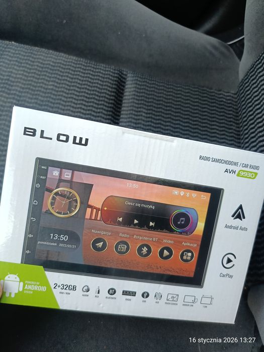 Radio android, 2 din, 7 cali