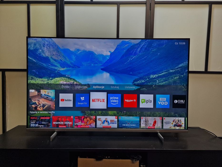Nowy telewizor Philips 50cali 4K UHD DVB-T2 SMART telewizor