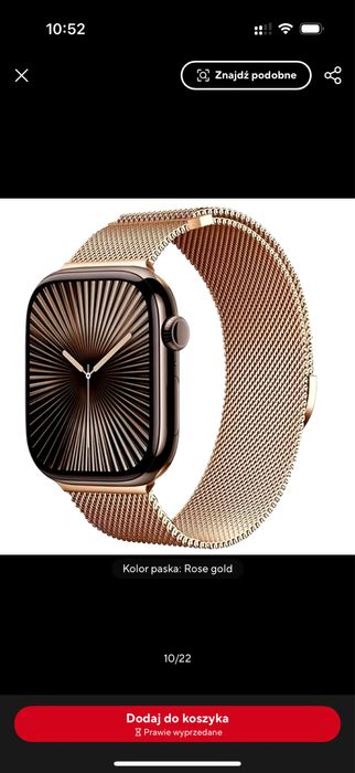 3x pasek do apple watch 10 42 mm