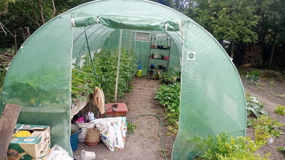 Теплиці(Польща) 10-36м2. Парник + плівка армована. Теплиця. Парник.