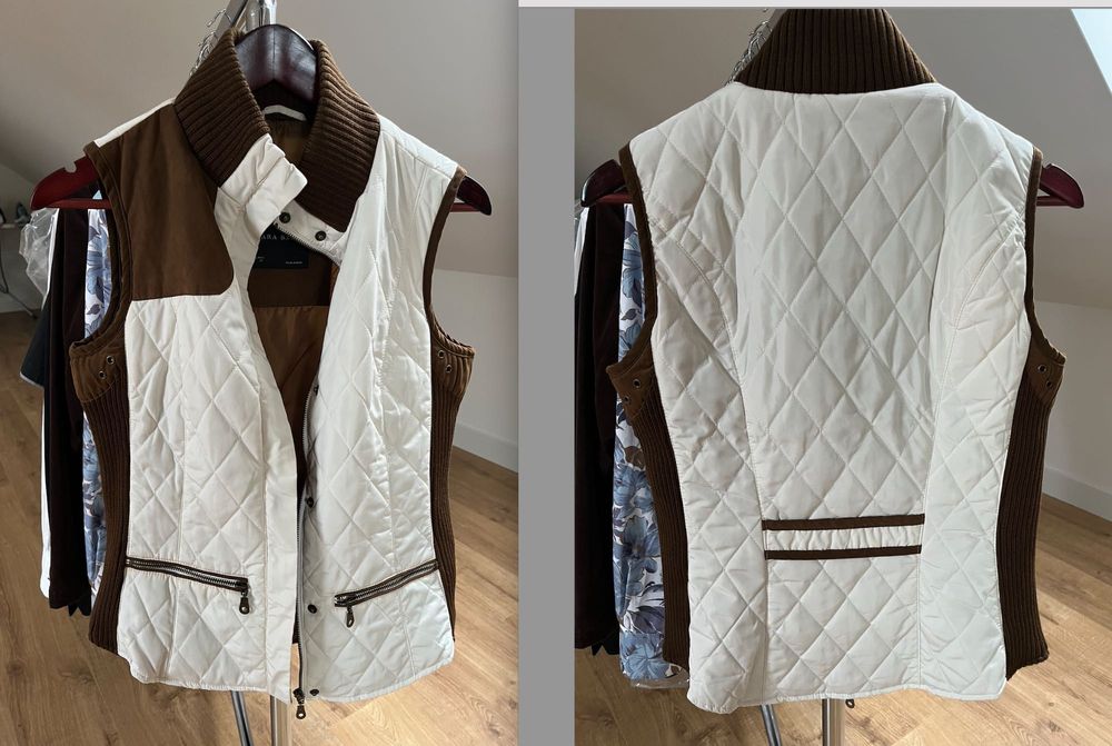 Bezrękawnik / kamizelka Zara Basic rozm. M/L