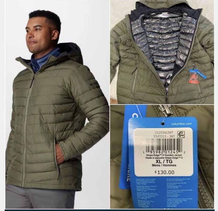 Оригінал Куртка Columbia Men's Slope Edge™ Hooded ( М, L, 2XL)