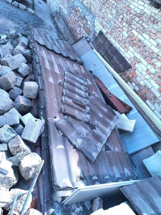 Металочерепиця довжина 5м 25листів орієнтовно 120-130м2 Торг