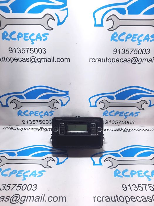 RÁDIO AUTO RÁDIO DISPLAY CD ORIGINAL VOLKSWAGEN VW GOLF VI MK6 PASSAT