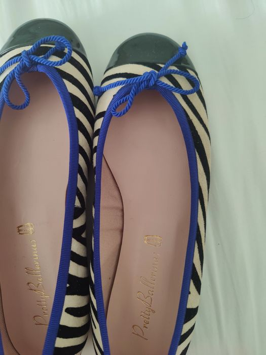 Pretty Ballerinas tamanho 37, zebra
