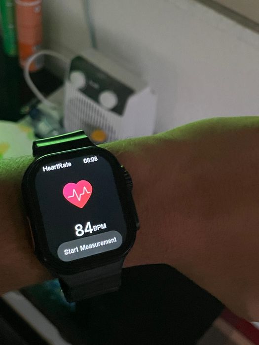 Smartwatch estilo Apple Watch Ultra 2 - Preto
