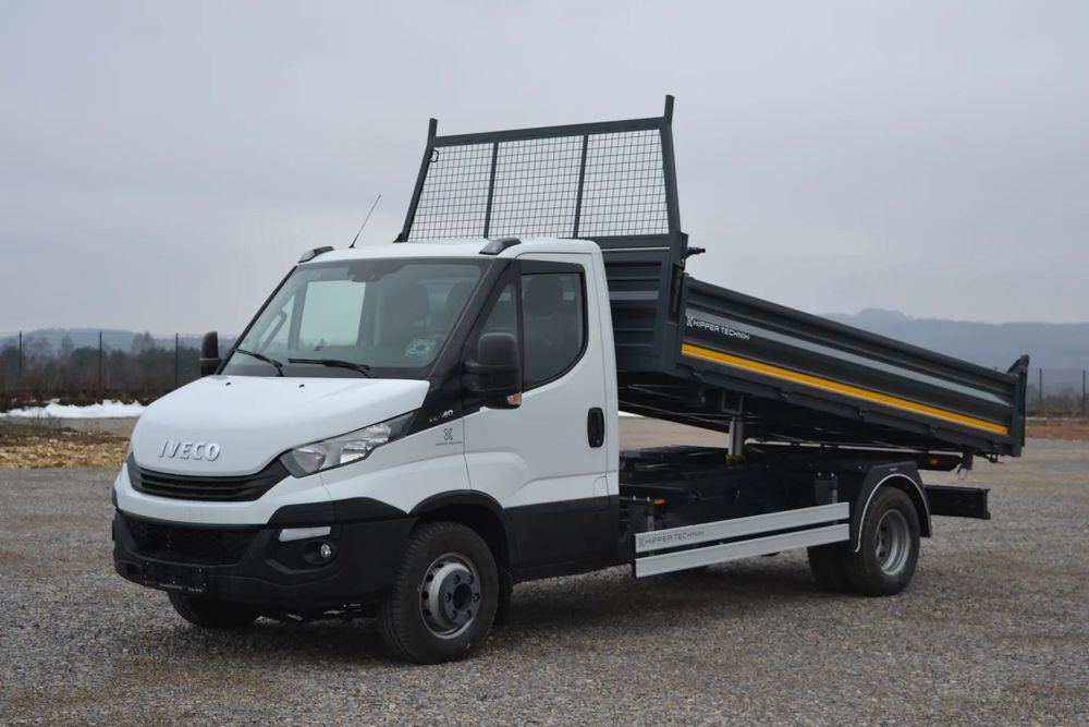 Iveco Daily 72C18 70C18 Nowy 3-stronny WYWROT Kiper Wywrotka Blokada mostu PTO  65C 50C 35C Niski przebieg Import Niemcy Super Stan