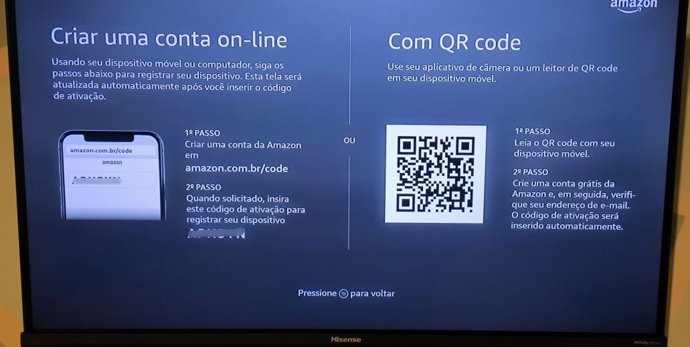 Amazon Fire TV Stick - Sem comando