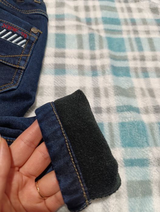 Теплі джинси на флісі