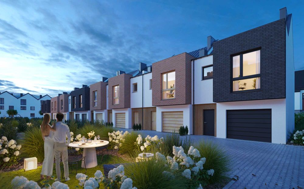 Dom w zabudowie szeregowej | 118,87 m² | Garaż i ogródek | Rumia