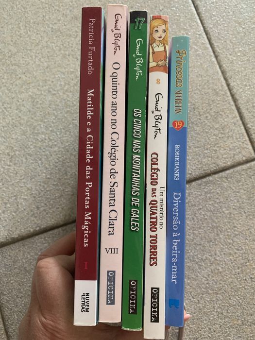 Livros para jovens de diversos autores