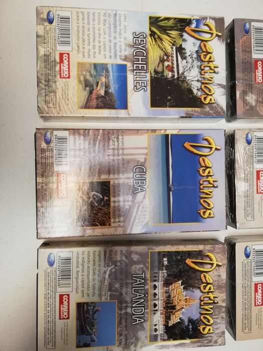 Coleção 6 cassetes "Destinos"