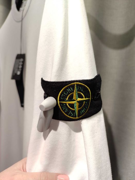 Світшот STONE ISLAND 63051 Classic Sweatshirt White SI0137-WT
