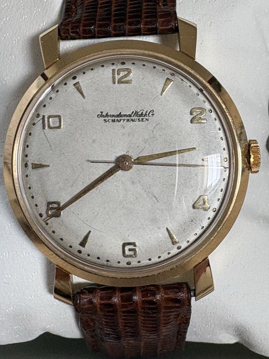 Złoty Zegarek IWC Schaffhausen 18k 750 cal. 89