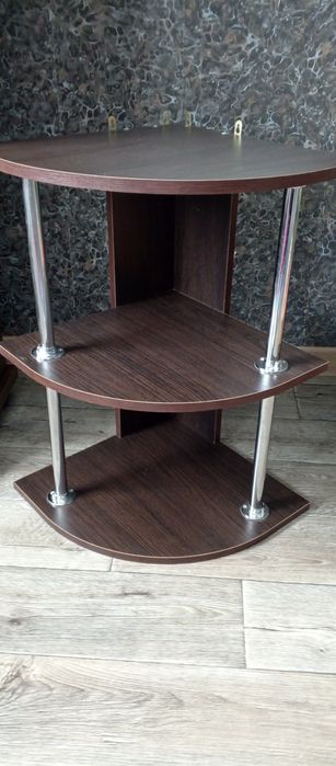 Поличка стінова кутова