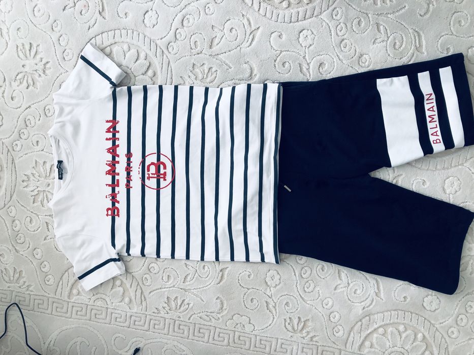 Костюм на літо. Футболка шорти. Balmain.