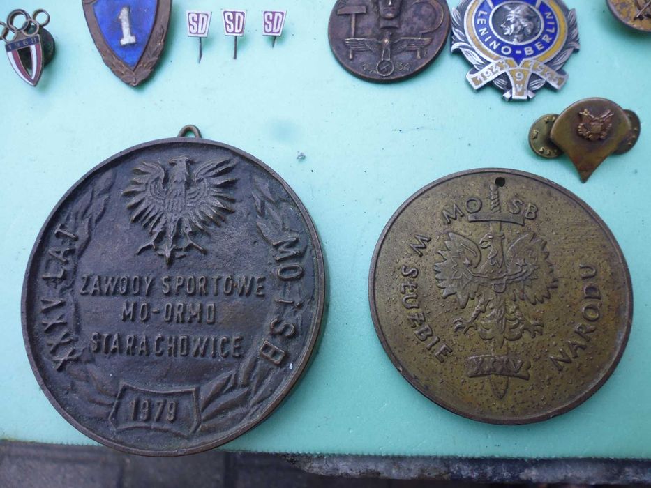 przedwojenna odznaka policja Warszawa