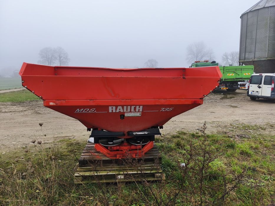 Rozsiewacz nawozów rauch kuhn mds 735, 1800 kg