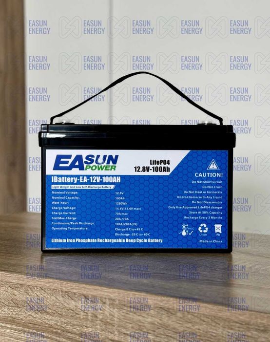 Акумулятор LiFePO4 12v 100a (1,2кВ)