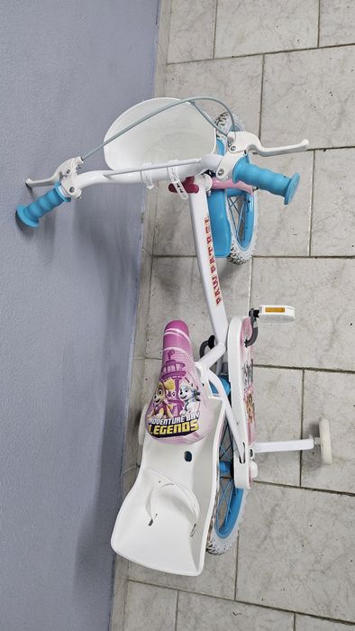 Bicicleta menina patrulha pata R16