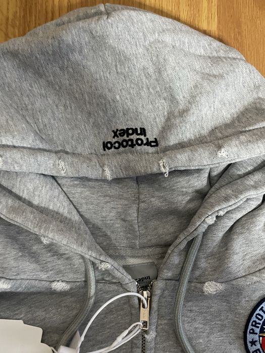 Зіп худі Protocol Index (Project g/r) 2025 зіпка opium avangarde