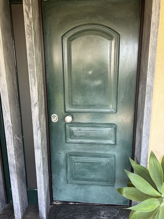 Porta exterior blindada