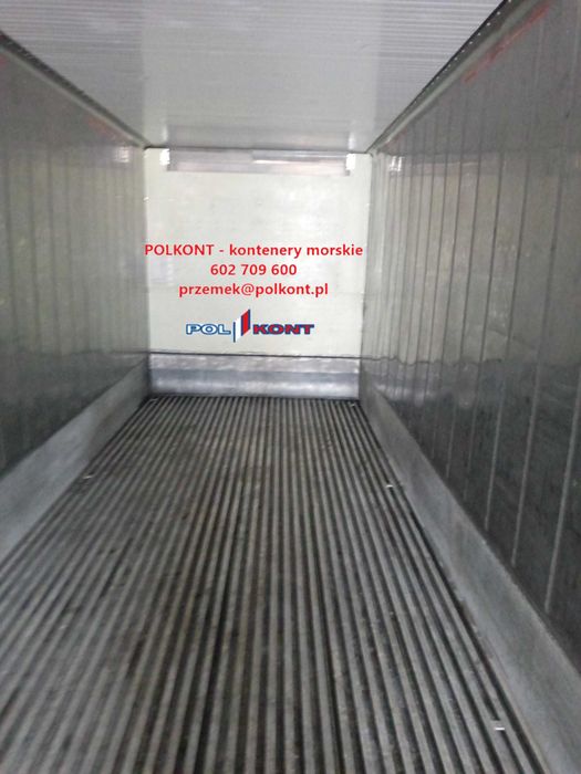 Chłodnia 40 HC / kontener chłodniczy, mroźnia / 12 metrów - PZ