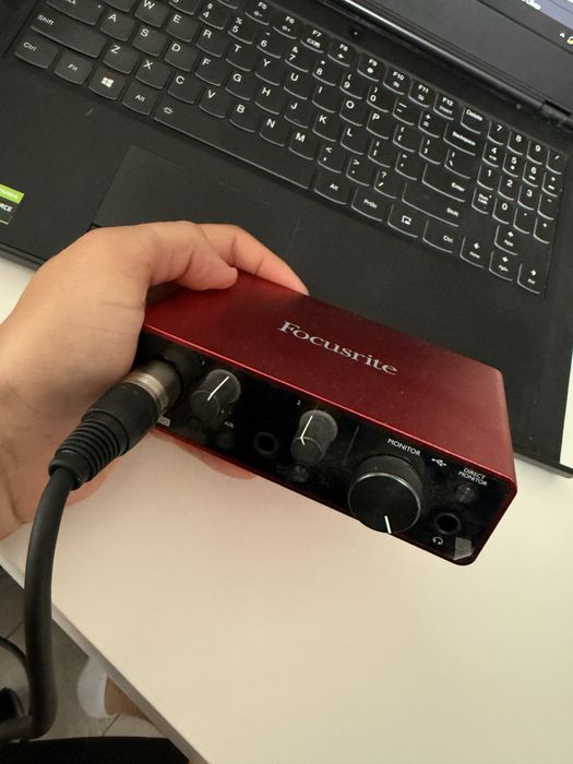 Zestaw studyjny do nagrywania – Rode NT1 + Focusrite Scarlett Solo + AKG K240 Studio