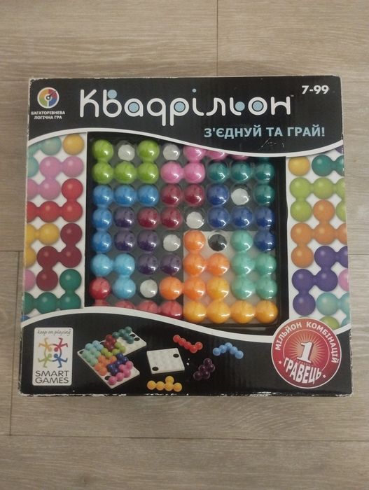 Smart games / Квадрильйон / головоломка / настільна розвиваюча гра